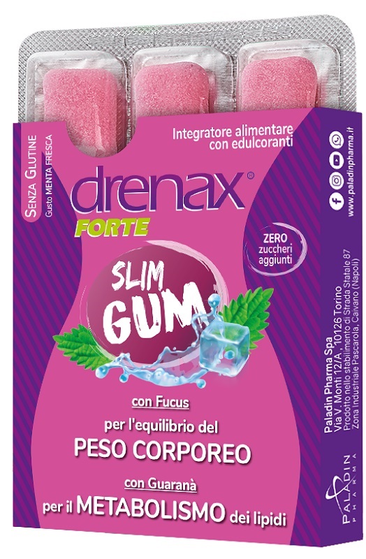 DRENAX SLIM DIMAGRANTE 9 GUM - Farmacia Dott. Pasquale Russo