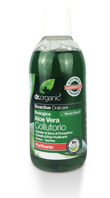 DR ORGANIC ALOE MOUTHWASH COLLUTORIO 500 ML - Farmacia Dott. Pasquale Russo