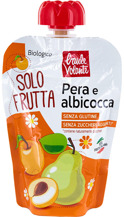 SOLO FRUTTA PERA E ALBICOCCA 100 G - Farmacia Dott. Pasquale Russo