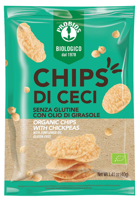 PROBIOS CHIPS DI CECI 40 G - Farmacia Dott. Pasquale Russo