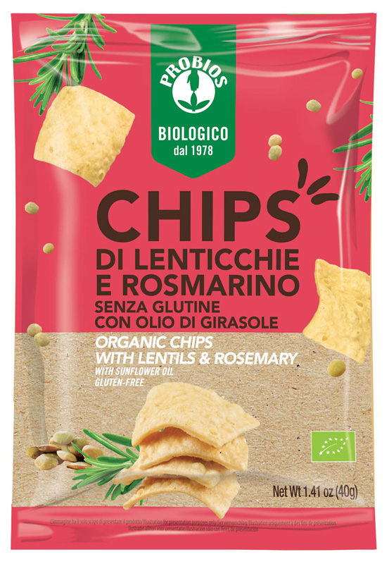 PROBIOS CHIPS DI LENTICCHIE ROSMARINO - Farmacia Dott. Pasquale Russo