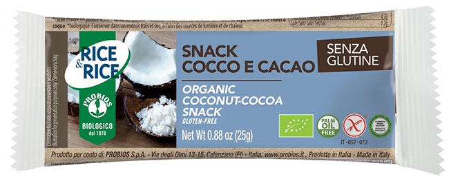 RICE&RICE SNACK COCCO CACAO 25 G - Farmacia Dott. Pasquale Russo