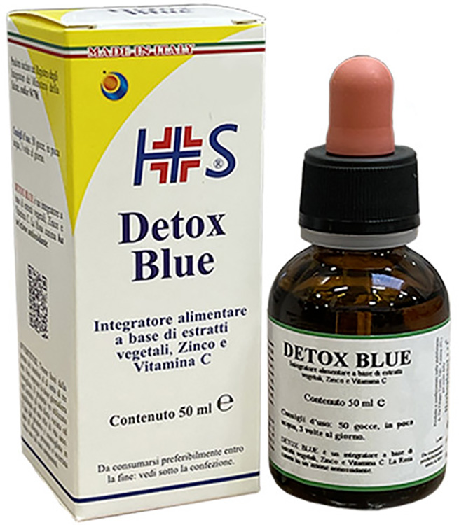 DETOX BLUE GOCCE 50 ML - Farmacia Dott. Pasquale Russo