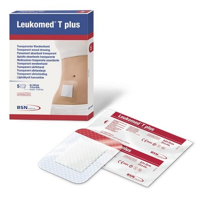 LEUKOMED T PLUS MEDICAZIONE POST-OPERATORIA TRASPARENTE IMPERMEABILE 7,2 X 5 CM - Farmacia Dott. Pasquale Russo