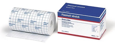 FASCIA AUTOADESIVA IPOALLERGENICA FIXOMULL STRETCH PER FISSAGGIO CATETERI M 10 X 5 CM - Farmacia Dott. Pasquale Russo