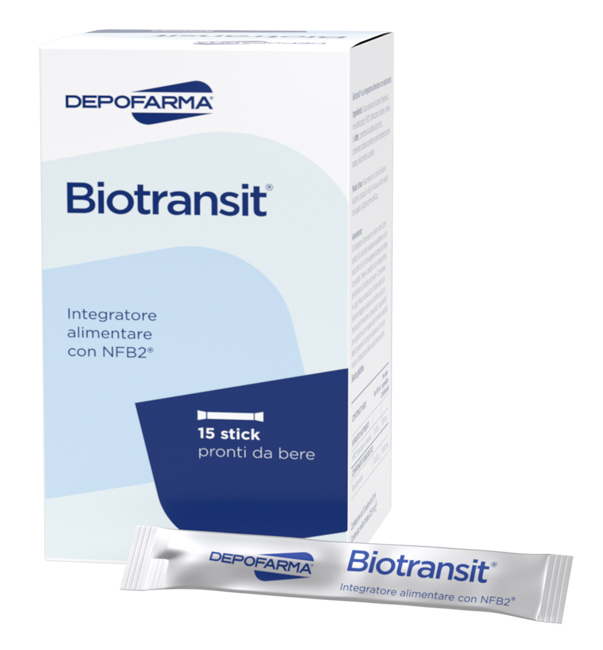 BIOTRANSIT 15 STICK PACK 15 ML - Farmacia Dott. Pasquale Russo