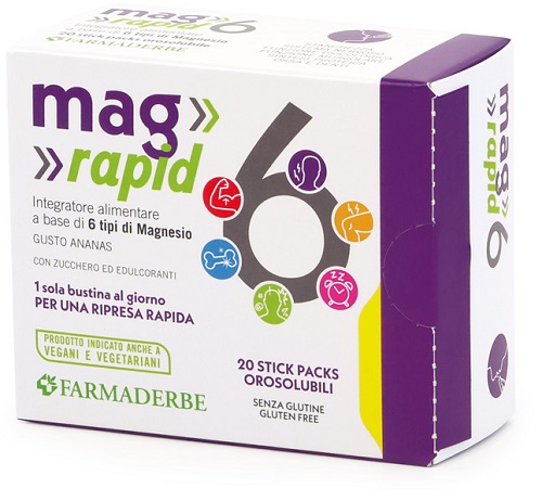 MAG 6 RAPID 20 STICK DA 1,5 G - Farmacia Dott. Pasquale Russo