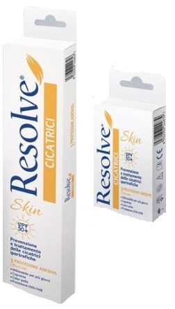 RESOLVE CICATRICI SKIN SPF 50+ 3 PROTEZIONI DA 7X5 CM - Farmacia Dott. Pasquale Russo