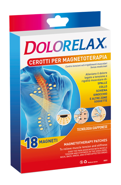 DOLORELAX CEROTTO MAGNETOTERAPIA 18 PEZZI - Farmacia Dott. Pasquale Russo