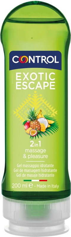 CONTROL GEL PER MASSAGGI EXOTIC ESCAPE 200 ML - Farmacia Dott. Pasquale Russo