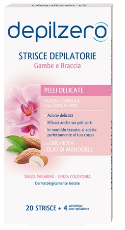 DEPILZERO STRISCE GAMBE BRACCIA 20 PEZZI - Farmacia Dott. Pasquale Russo