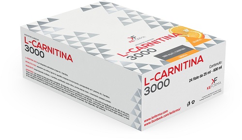 L CARNITINA 3000 MG 24 FLACONCINI 25 ML ARANCIA - Farmacia Dott. Pasquale Russo