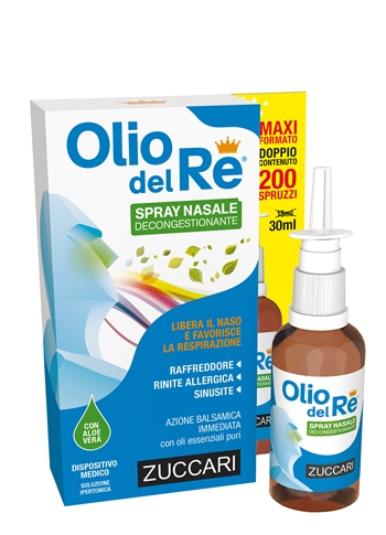 OLIO DEL RE SPRAY NASALE 30 ML - Farmacia Dott. Pasquale Russo