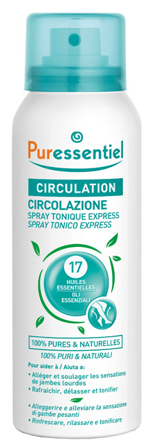 PURESSENTIEL SPRAY TONICO EXPRESS CIRCOLAZIONE 100 ML - Farmacia Dott. Pasquale Russo