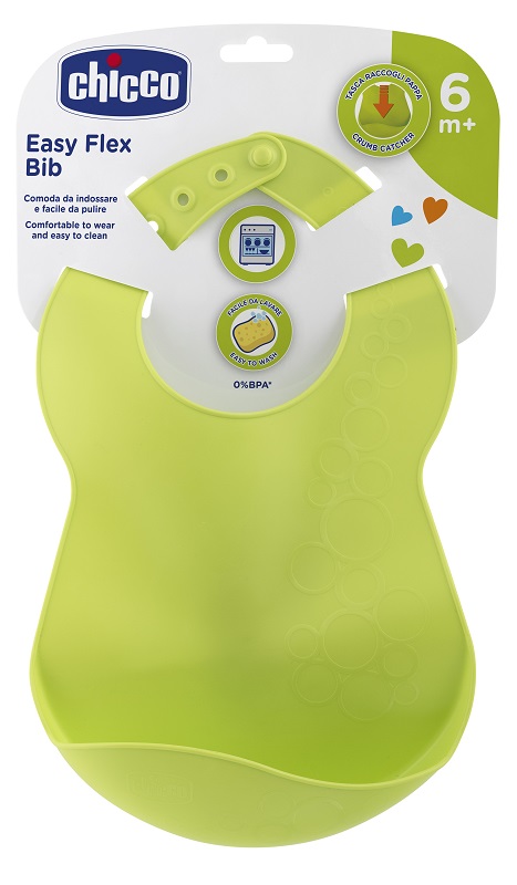 CHICCO BAVAGLINA RIGIDA 6M+ VERDE - Farmacia Dott. Pasquale Russo