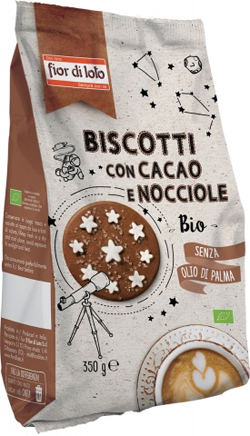 BISCOTTI CON CACAO E NOCCIOLE 350 G - Farmacia Dott. Pasquale Russo