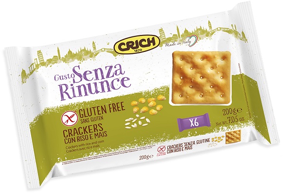 GUSTO SENZA RINUNCE CRACKERS CON RISO E MAIS 6 CONFEZIONI 200 G - Farmacia Dott. Pasquale Russo