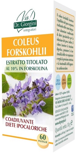 COLEUS FORSKOHLII ESTRATTO TITOLATO 60 PASTIGLIE - Farmacia Dott. Pasquale Russo