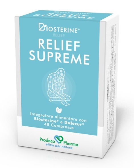 BIOSTERINE RELIEF SUPREME 48 COMPRESSE - Farmacia Dott. Pasquale Russo