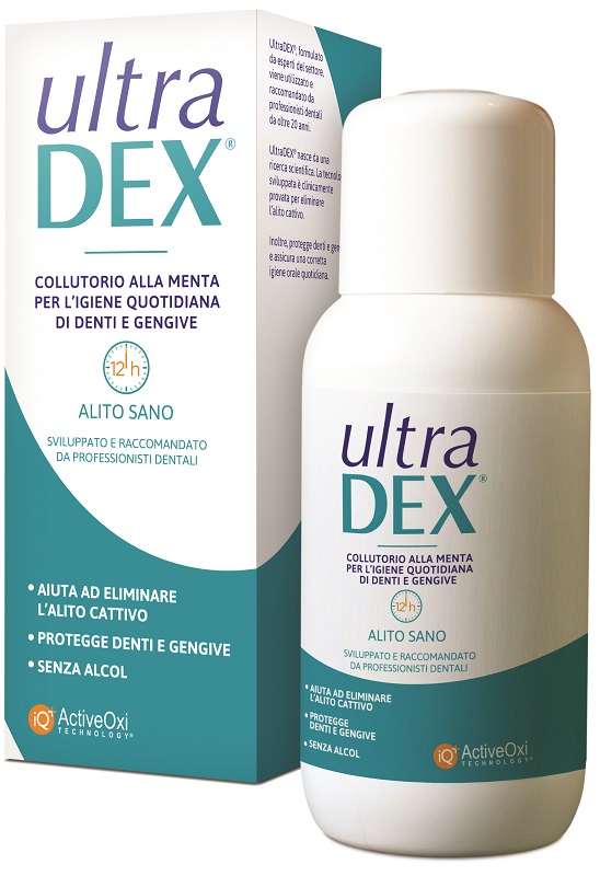 ULTRADEX COLLUTORIO ALITO SANO 250 ML SENZA ALCOOL - Farmacia Dott. Pasquale Russo