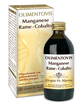 MANGANESE RAME COBALT OLIMENTOVIS 200 ML - Farmacia Dott. Pasquale Russo