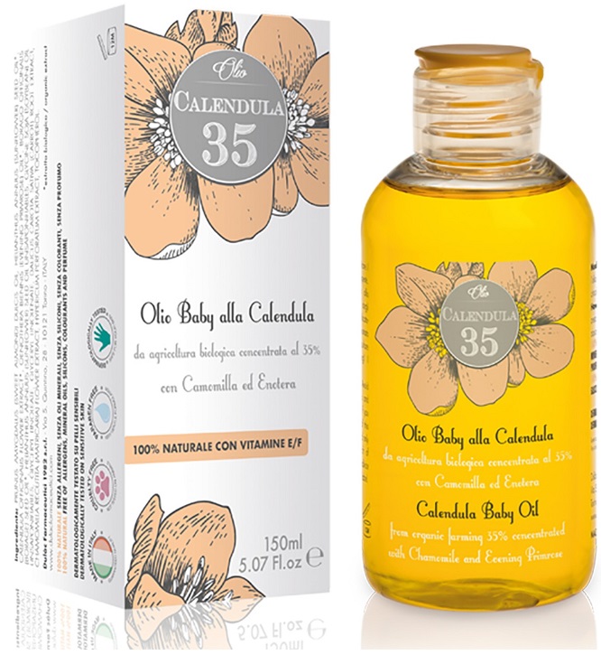 CALENDULA 35 OLIO BABY 150 ML - Farmacia Dott. Pasquale Russo