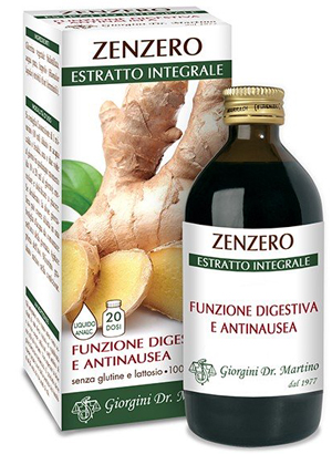 ZENZERO ESTRATTO INTEGRALE 200 ML - Farmacia Dott. Pasquale Russo