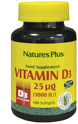 VITAMINA D3 1000 UNITA' INTERNAZIONALE 180 PERLE - Farmacia Dott. Pasquale Russo