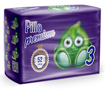 PANNOLINO PILLO PREMIUM DRYWAY MIDI 52 PEZZI - Farmacia Dott. Pasquale Russo