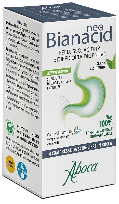 NEOBIANACID 14 COMPRESSE MASTICABILI - Farmacia Dott. Pasquale Russo