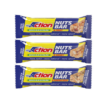 PROACTION NUTS BAR FRUTTI ROSSI 30 G - Farmacia Dott. Pasquale Russo