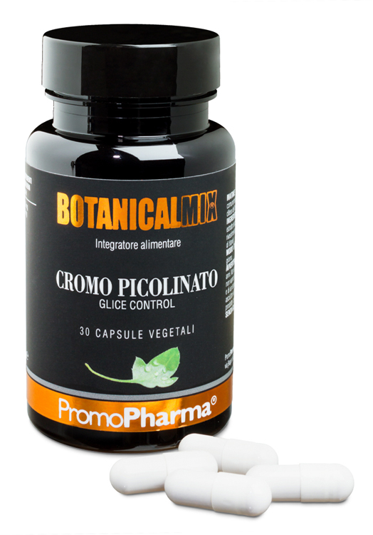 CROMO PICOLINATO GLICE CONTROL BOTANICAL MIX 30 CAPSULE - Farmacia Dott. Pasquale Russo