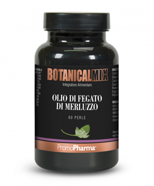 OLIO DI FEGATO DI MERLUZZO BOTANICAL MIX 60 PERLE - Farmacia Dott. Pasquale Russo