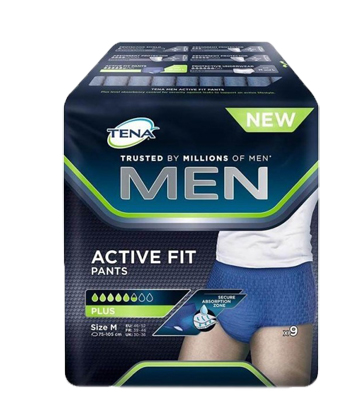 PULL UP UOMO TENA MEN PANTS ACTIVE FIT M 9 PEZZI - Farmacia Dott. Pasquale Russo