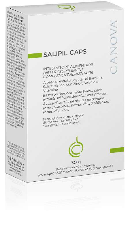 CANOVA SALIPIL CAPS 30 COMPRESSE NUOVA CONFEZIONE - Farmacia Dott. Pasquale Russo