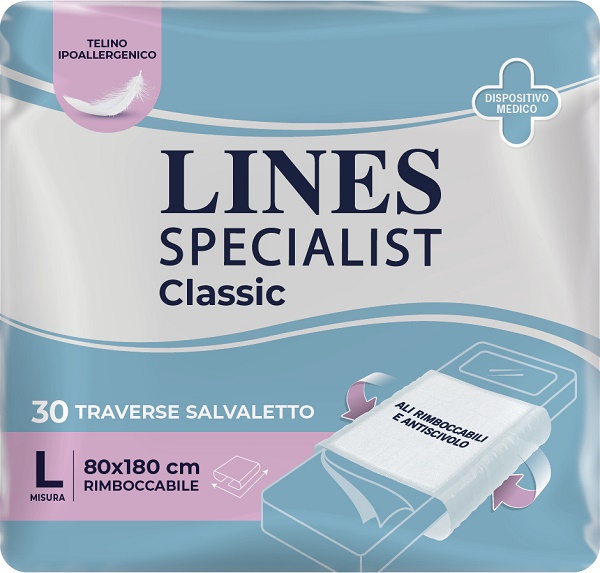 TRAVERSA LINES SPECIALIST CLASSIC 80X180 CM 30 PEZZI - Farmacia Dott. Pasquale Russo