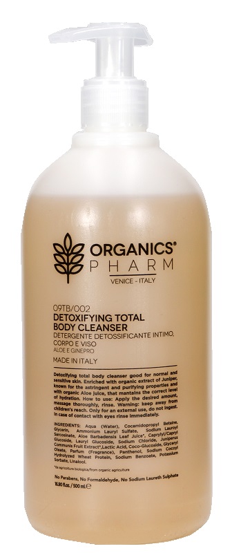 ORGANICS PHARM DETOXIFYING TOTAL BODY CLEANSER 500 ML - Farmacia Dott. Pasquale Russo
