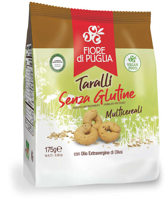 FIORE DI PUGLIA TARALLI MULTICEREALE 175 G - Farmacia Dott. Pasquale Russo