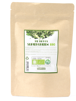 TE' DETOX SUPERGREEN BIO 100 G - Farmacia Dott. Pasquale Russo