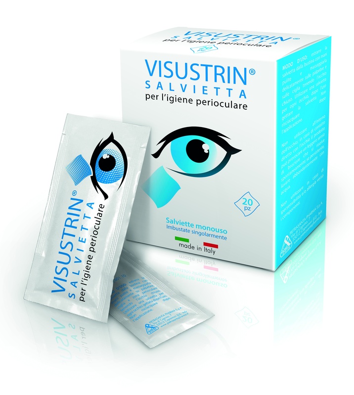 VISUSTRIN SALVIETTA OCULARE 20 PEZZI - Farmacia Dott. Pasquale Russo