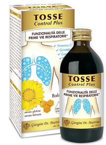 TOSSE CONTROL PLUS 200 ML LIQUIDO ANALCOLICO - Farmacia Dott. Pasquale Russo