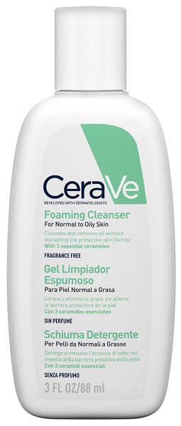 CERAVE SCHIUMA DETERGENTE VISO 88 ML - Farmacia Dott. Pasquale Russo