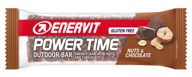 ENERVIT POWER TIME BARRETTA SENZA GLUTINE AL CIOCCOLATO 1 PEZZO - Farmacia Dott. Pasquale Russo