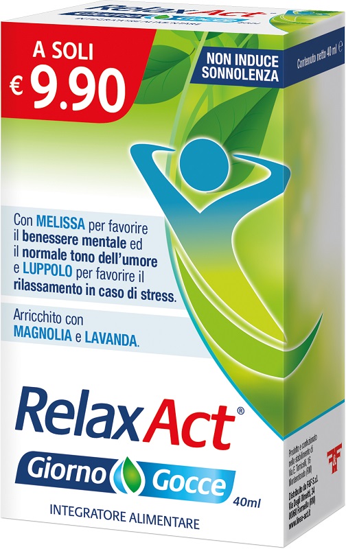 RELAX ACT GIORNO GOCCE 40 ML - Farmacia Dott. Pasquale Russo
