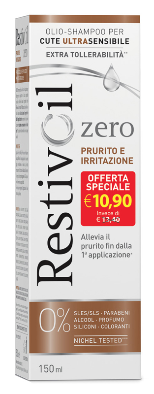 RESTIVOIL ZERO PRURITO E IRRITAZIONE OFFERTA SPECIALE 150 ML - Farmacia Dott. Pasquale Russo