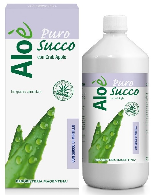 ALOE' ALOE VERA BIO + MIRTILLO 1 LITRO - Farmacia Dott. Pasquale Russo