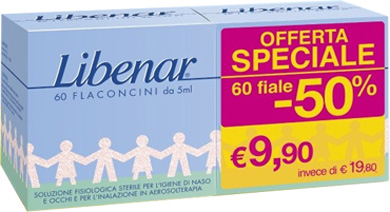 FIALE MONODOSE LIBENAR 60 PEZZI DA 5 ML - Farmacia Dott. Pasquale Russo