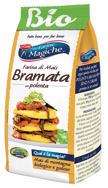 IPAFOOD LE FARINE MAGICHE FARINA DI MAIS GIALLA BRAMATA PER POLENTA 400 G - Farmacia Dott. Pasquale Russo