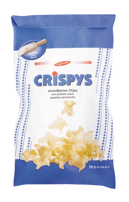 MY SNACK CRISPYS SFOGLIE DI PATATE 3 BUSTE DA 25 G - Farmacia Dott. Pasquale Russo