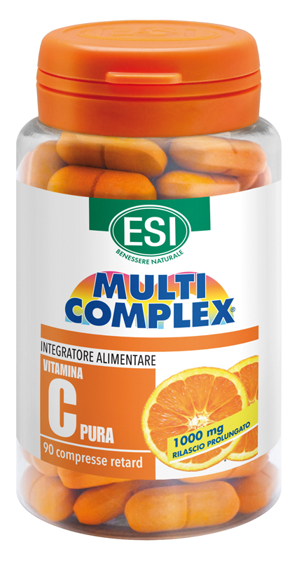 ESI MULTICOMPLEX VITAMINA C PURA 1000 MG RETARD 90 COMPRESSE - Farmacia Dott. Pasquale Russo